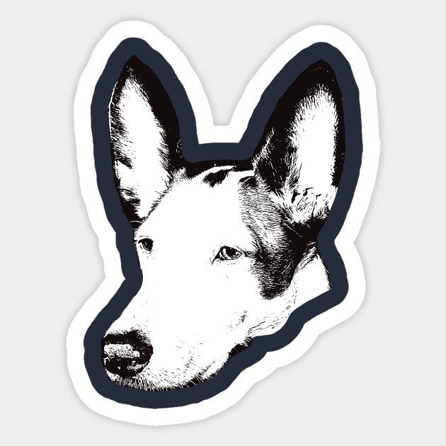 Ibizan Hound - Ibizan Hound Christmas Gifts Sticker by DoggyStyles